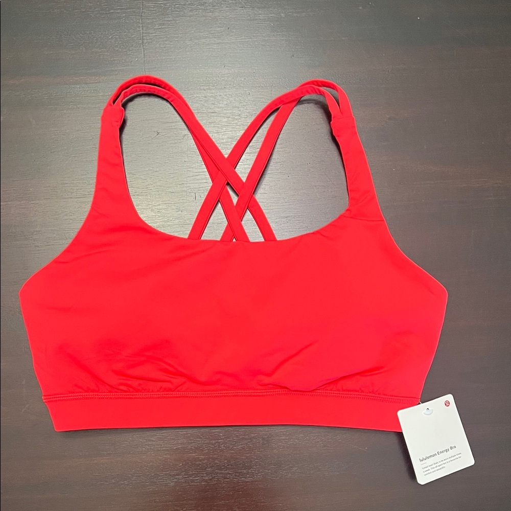 NWT Lululemon Energy Bra Size 10